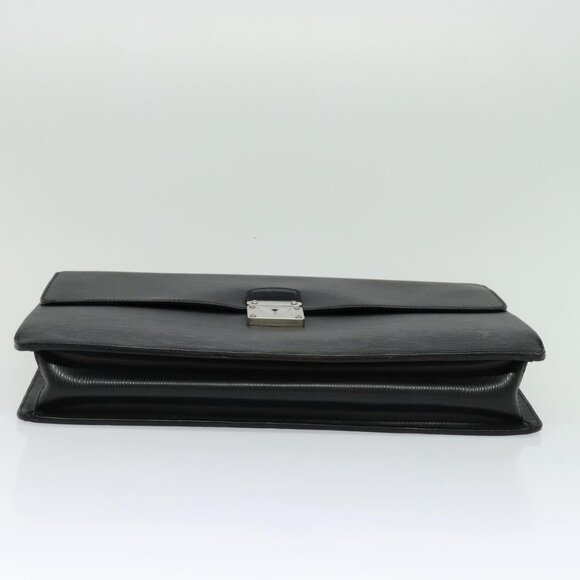 LOUIS VUITTON Epi Robusto 1 Business Bag Black LV Auth - Picture 6 of 16